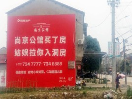 邵阳墙体广告在乡镇、农村市场的媒体优势