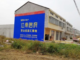 邵阳农村墙体广告在不同形式上面展现的不同特色