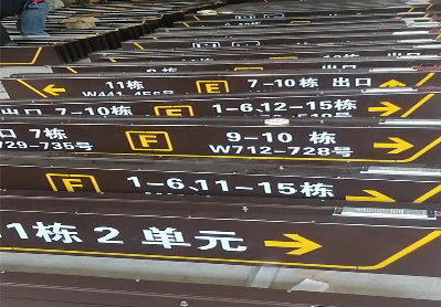 邵阳广告标识中，常见的几种安装方式。